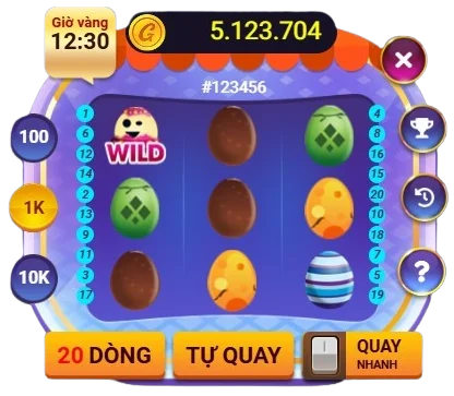 Giao diện minigame Phục Sinh G88